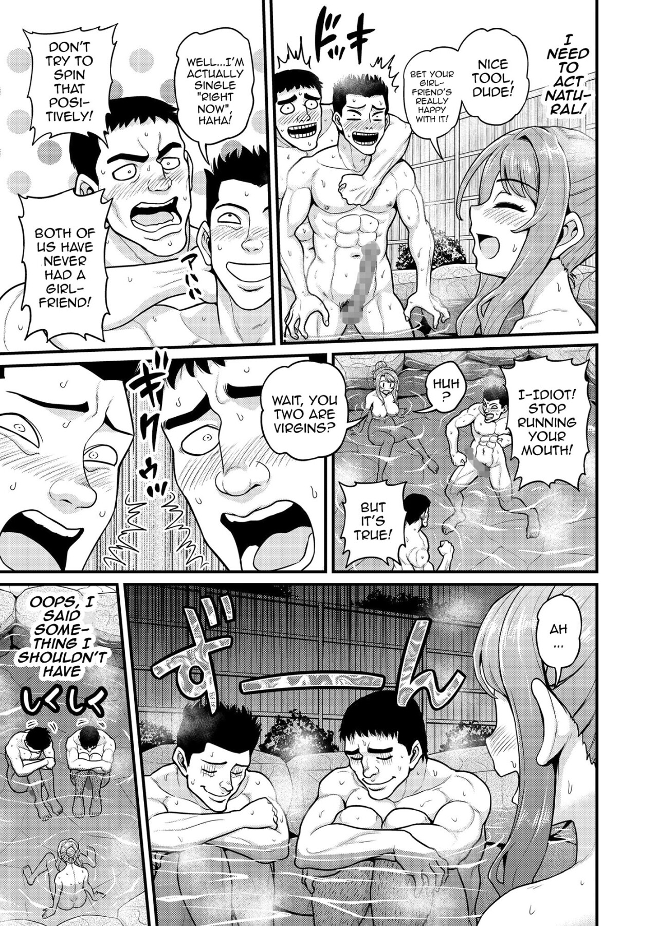 Hentai Manga Comic-Smashing With Your Gamer Girl Friend At The Hot Spring - NTR version-Read-16